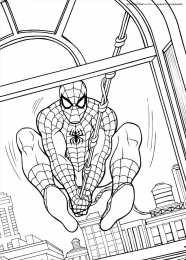 Раскраски человек паук Раскраски про человека паука. Человек паук - супергерой.     