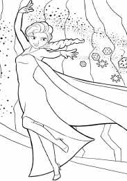 Раскраски Холодное сердце Раскраски для девочек Холодное сердце. Мультфильм про Анну и Эльзу.