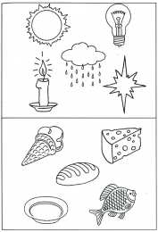 Раскраски найди лишний предмет Ребенок должен найти лишний предмет из предложенных. Найди предмет. 