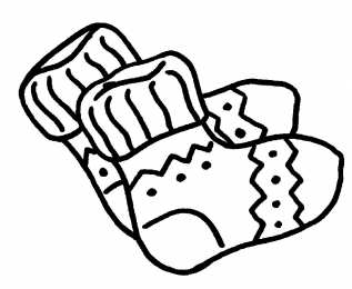 Раскраски Одежда Раскраски для малышей. Раскраски в виде одежды для детей.   