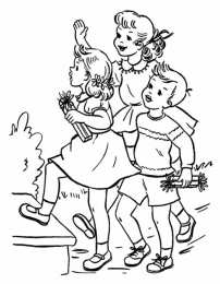 Раскраски про дружбу Обучающие раскраски для детей. Раскраски про дружбу для детей.