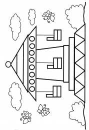 Раскраски аппликации Раскраски аппликации для детей. Сделай поделку из бумаги.   