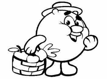 раскраски смешарики Раскраски для девочек смешарики.                            