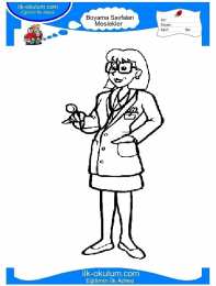 Раскраска день Врача Раскраска для детей про врачей. День медика. Врачи          