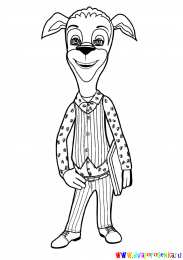 Раскраски Семья Барбоскиных Раскраски для девочек Семья Барбоскиных. Мультфильм Барбоскины