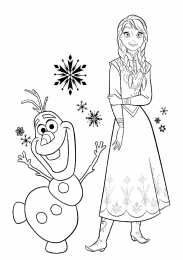 Раскраски Холодное сердце Раскраски для девочек Холодное сердце. Мультфильм про Анну и Эльзу.