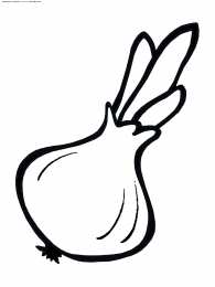 Раскраски Изучаем овощи. Раскраски с изображениями различных овощей. 