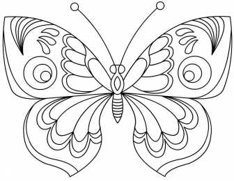 Раскраски бабочки Раскраски для девочек бабочки. Красивые крылья бабочек.      