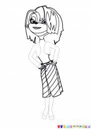 Раскраски Семья Барбоскиных Раскраски для девочек Семья Барбоскиных. Мультфильм Барбоскины