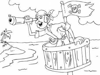 Раскраски пираты Раскраски про пиратов. Пираты Карибского моря. Пираты на море.