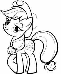 Раскраски Пони Раскраски для девочек. Разукрась пони. Розовые пони. Мультфильмы.