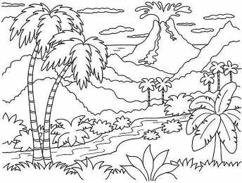 Раскраски природа Природа вокруг нас. Раскрась красивую природу которая окружает нас.