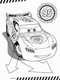 Раскраски Тачки Раскраски из мультфильма тачки. Детские мультики. Раскрась тачки.