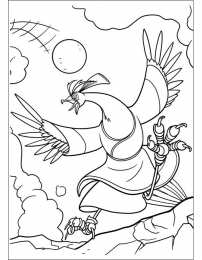 Раскраски Кунг Фу Панда Раскраска для детей Кунг Фу Панда. Раскрась панду.           