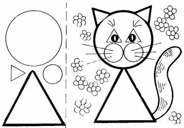 Раскраски аппликации Раскраски аппликации для детей. Сделай поделку из бумаги.   