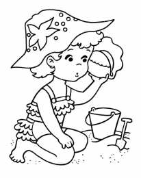 Раскраски Лето, отдых, каникулы Раскраски про лето для детей. Летние каникулы. Каникулы летом.