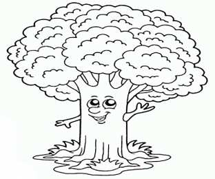 Раскраски деревья Раскраски деревья для дошкольников и первоклассников.       