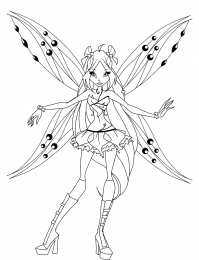 Раскраски феи Винкс Раскрасик для девочек про фей. Феи Винкс. Раскрась каждую фею.