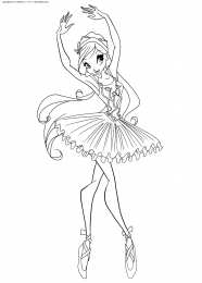 Раскраски балерины Раскраски для девочек балерины. Тансовщицы. Танец балерин.  
