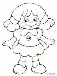 Раскраски куклы раскраски куклы для девочек. Играем со своими куклами. Раскраска.