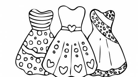 Раскраски Одежда Раскраски для малышей. Раскраски в виде одежды для детей.   