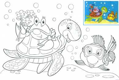 Раскраски морские обитатели Раскраски для детей морские обитатели. Обитатели воды.       