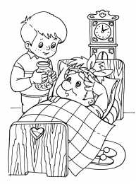 Раскраски Хорошие манеры Обучающие раскраски хорошие манеры. Уступать место старшим.  