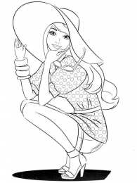 Раскраски мода Раскраски для девочек. Мода. Показ мод. Красивые платья. Модели.