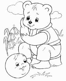 Раскраска Колобок Раскраска Колобок для детей. Колобок катиться по лесу)      