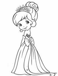 Раскраски принцессы Раскраски про принцесс для девочек. Раскрась бальные платья.