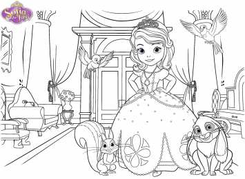 Раскраски принцессы Раскраски про принцесс для девочек. Раскрась бальные платья.