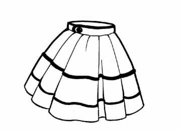 Раскраски Одежда Раскраски для малышей. Раскраски в виде одежды для детей.   