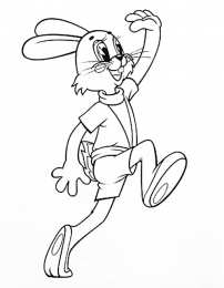 Раскраски Ну Погоди Раскраски для детей по мультфильму ну Погоди. Заяц и Волк.  