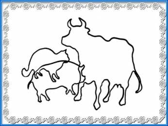  Обучающая раскраска Кто спрятался на картинке?