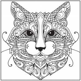  Раскраски антистресс